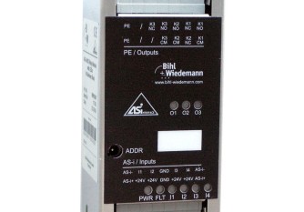 BW1808 ASi Digital I/O Module in Stainless Steel, IP20, 4I/3RO