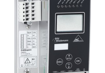 BWU1823 ASi-3 CANopen Gateway in Stainless Steel, 2 masters