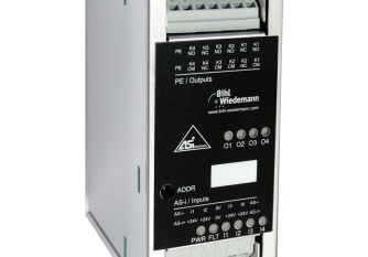 BW2555 ASi Digital I/O Module in Stainless Steel, IP20, 4I/4RO