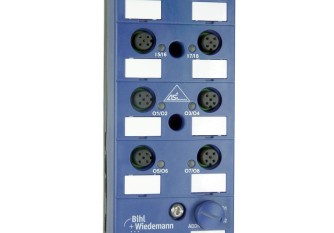 BWU2619 ASi Digital I/O Module, IP67, M12, 8I/8O