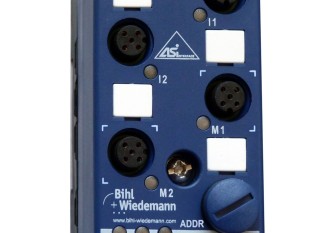 BWU2715 ASi Motor Module, IP67, M12 for 24V motorized rollers, 2M/2I