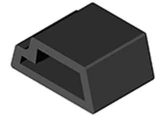 BW2779 ASi end cap, left-hand type