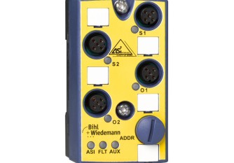 BWU2814 ASi Safety Input Module, IP67, M12, 1SI/2O