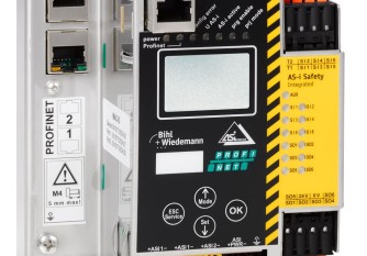 BWU2828 ASi-3 PROFINET Gateway with integrated Safety Monitor, 2 ASi masters