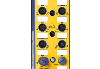 BWU3064 ASi Safety I/O Module, IP67, M12, 2SI/4SO/6I