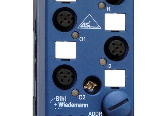 BWU3141 ASi Digital I/O Module, IP67, M12, 2I/2O