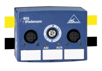 BWU3184 Passive Distributor ASi/AUX to 2 x M12 sockets, 5 poles, depth 35 mm, IP67