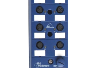 BWU3510 ASi Digital I/O Module, IP67, M12, 4I/4O