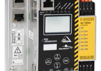 BWU3544 ASi-3 EtherNet/IP + ModbusTCP Gateway with integrated Safety Monitor, 2 ASi masters