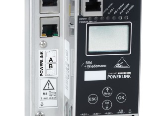 BWU3593 ASi-3 POWERLINK Gateway in Stainless Steel, 2 ASi-3 masters