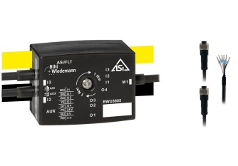 BWU3605 Active Distributor ASi Motor Module for frequency inverters with binary control, IP67, 1M/2I