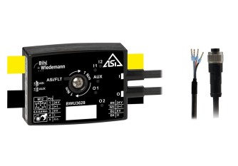 BWU3628 Active Distributor ASi, IP67, 2I/2O
