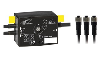 BWU3640 Active Distributor ASi Motor Module for Lenze Smart Motor, IP67, 1M/3I