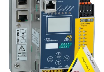 BWU3674 ASi-5/ASi-3 PROFIsafe via PROFINET Gateway with integrated Safety Monitor, 2 ASi-5/ASi-3 masters