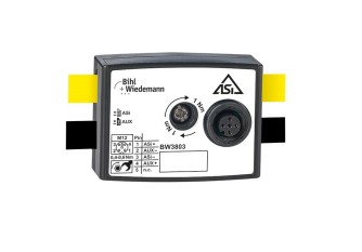 BW3803 Passive Distributor ASi/AUX to 1 x M12 socket, 5 poles, depth 28 mm, IP67