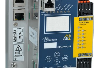 BWU3825 ASi-5/ASi-3 EtherNet/IP + ModbusTCP Gateway with integrated Safety Monitor, 2 ASi-5/ASi-3 masters