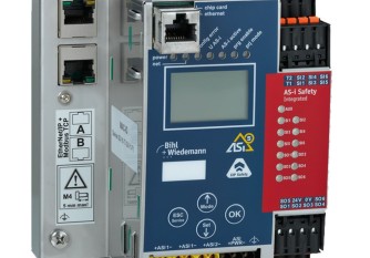 BWU3857 ASi-5/ASi-3 CIP Safety over EtherNet/IP + ModbusTCP Gateway with integrated Safety Monitor, 2 ASi-5/ASi-3 masters