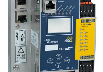 BWU3991 ASi-5/ASi-3 EtherCAT Gateway with integrated Safety Monitor, 1 ASi-5/ASi-3 master