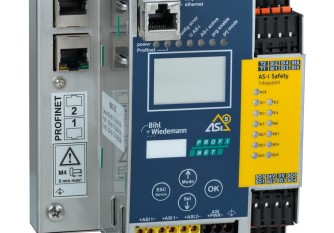 BWU4000 ASi-5/ASi-3 PROFINET Gateway with integrated Safety Monitor, 2 ASi-5/ASi-3 masters