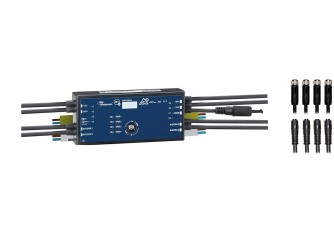 BWU4894 ASi-5 Cable Duct Motor Module, IP54, M8 for 48 V motorized rollers, 4M/8I