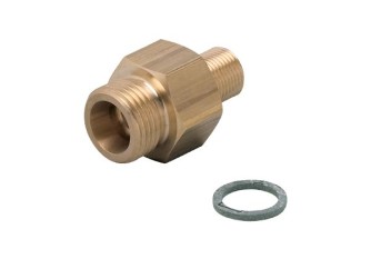E40100 Screw-in adapter for process sensors Adapter SI0/M12x1/MS