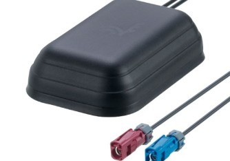 EC3158 Combined antenna for navigation and radio LTE/GNSS/FAKRA-Antenna