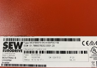 MC07B0075-5A3-4-00/FSC11B-InStock Elektro MC07B0075-5A3-4-00/FSC11B SEW