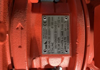 Motor: 1LE10010DB227GB-Z; Pumpe: KSB ETALINE 040-040-160-InStoc Motor + Pumpe Motor: 1LE10010DB227GB-Z; Pumpe: KSB ETALINE 040-040-160 Siemens