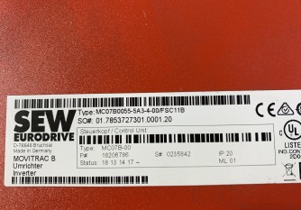 MC07B0055-5A3-4-00/FSC11B-InStock Elektro MC07B0055-5A3-4-00/FSC11B SEW