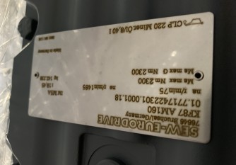 KF87 AM 160-InStock Reduktor KF87 AM 160 SEW