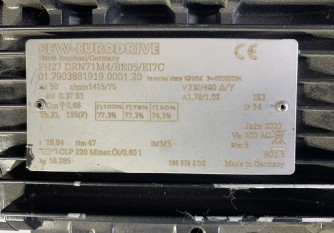 FH27 DRN71M4/BE05/EI7C-InStock Motor +