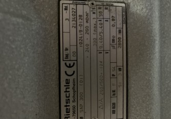 D-79650 Typ SAP 300 (01)-InStock Pumpe D-79650 Typ SAP 300 (01) Rietschle