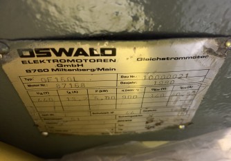 GF 160 L-InStock Motor GF 160 L OSWALD