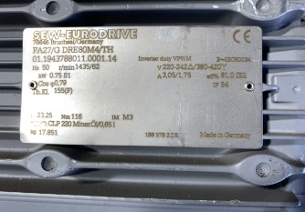 FA27/G DRE80M4/TH-InStock Motor +