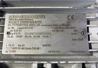 WA30/T DRN80MK4/TH-InStock Motor +