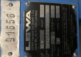 EK 3-InStock Pumpe EK 3 Lewa