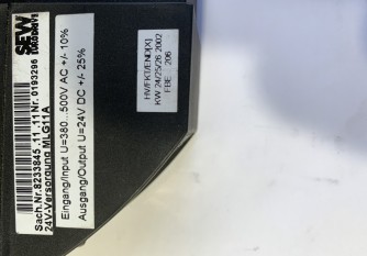 MLG11A-InStock 24V-Versorgung MLG11A SEW