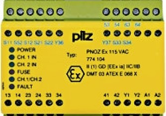 PILZ 774104 PNOZ EX 115AC 3NA+1NC Malaysia Indonesia Philippines Thailand Vietnam Europe & USA