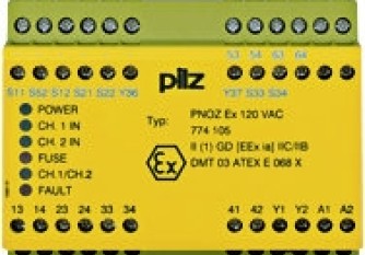 PILZ 774105 PNOZ EX 120AC 3NA+1NC Malaysia Indonesia Philippines Thailand Vietnam Europe & USA