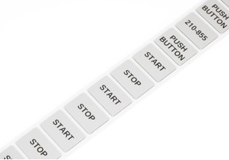 WAGO 210-855 Push-button marker Malaysia Singapore Thailand Indonedia Philippines Vietnam Europe & USA