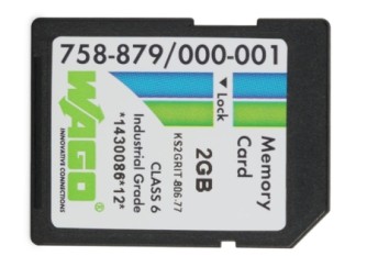 WAGO 758-879-000-001 Memory Card SD Malaysia Singapore Thailand Indonedia Philippines Vietnam Europe & USA