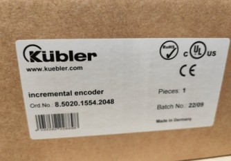 KUBLER 8.5020.1554.2048 ENCODER  Malaysia Thailand Singapore Indonesia Philippines Vietnam Europe USA