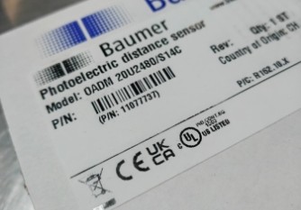 BAUMER OADM 20U2480-S14C PHOTOELECTRIC SENSOR Malaysia Thailand Singapore Indonesia Philippines Vietnam Europe USA