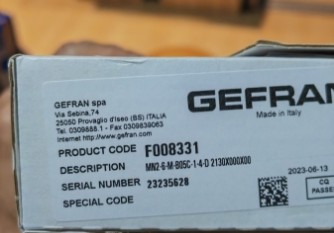 Gefran MN2-6-M-B05C-1-4-D 2130X000X00  F008331 Malaysia Thailand Singapore Indonesia Philippines Vietnam Europe USA