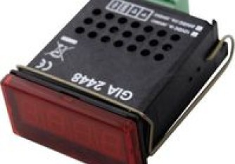600458 Digitales Einbaumessgerät Greisinger GIA 2448 Digitale Normsignal-Einbauanzeige GIA 2448 0 - 20 V/0 - 10 V/0 - 2 V/0 - 1