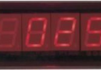 600230 Greisinger GTH2448/1 LED-Anzeige GTH 2448/1 NiCr-Ni, Typ K -50 bis +1150 °C Einbaumaße 45 x 22 mm