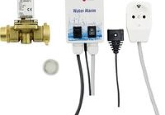 Greisinger 603934 Wassermelder mit Magnet-Absperrventil, mit externem Sensor netzbetrieben