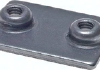 GR1LAPES Anschweißplatte, Baugr. 1, Edelstahl