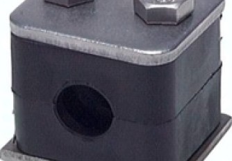 GR110LDPES Rohrschelle, leichte Baureihe, 10 (1/8″)mm, Edelstahl