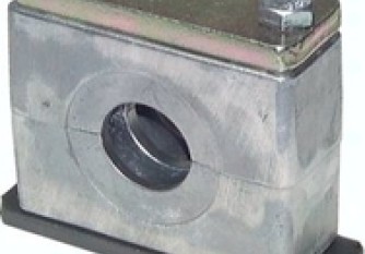 GR342SALU Rohrschelle, schwere Baureihe, 42mm, Baugröße 3